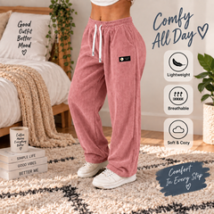 🔥Women’s Straight-Leg Corduroy Pants ✨