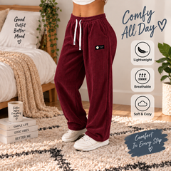 🔥Women’s Straight-Leg Corduroy Pants ✨