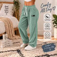 🔥Women’s Straight-Leg Corduroy Pants ✨