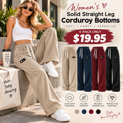 🔥Women’s Straight-Leg Corduroy Pants ✨
