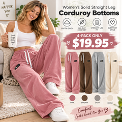 🔥Women’s Straight-Leg Corduroy Pants ✨