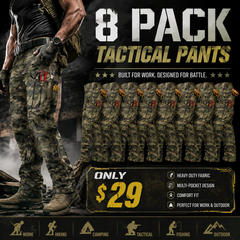Men's Cargo Pants,Tactical Pants for Men Stretch,Durable Ripstop EDC Work Pants for Hiking