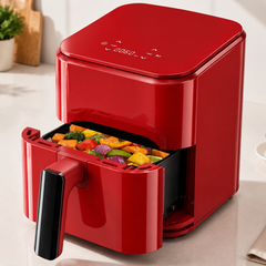 4-in-1 Air Fryer 3QT with Roast & Dehydrate Functions