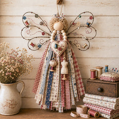 ✨Last Day 40% OFF-🪽 Angel Fabric Hanging DIY Kit