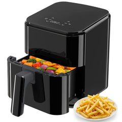 4-in-1 Air Fryer 3QT with Roast & Dehydrate Functions