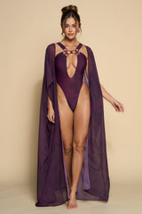 MICA COVER UP-PLUM PRINT