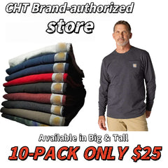 🔥Last Day Promotion!CHT Men's K87 Workwear Loose Fit Heavyweight Short-Sleeve Pocket T-Shirt (Also Available in Big & Tall)