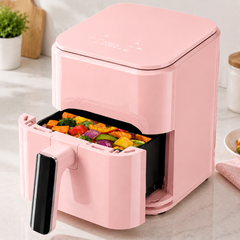 4-in-1 Air Fryer 3QT with Roast & Dehydrate Functions