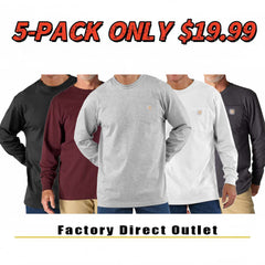 🔥Last Day Promotion!CHT Men's K87 Workwear Loose Fit Heavyweight Short-Sleeve Pocket T-Shirt (Also Available in Big & Tall)