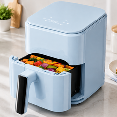 4-in-1 Air Fryer 3QT with Roast & Dehydrate Functions