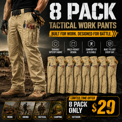 Men's Cargo Pants,Tactical Pants for Men Stretch,Durable Ripstop EDC Work Pants for Hiking